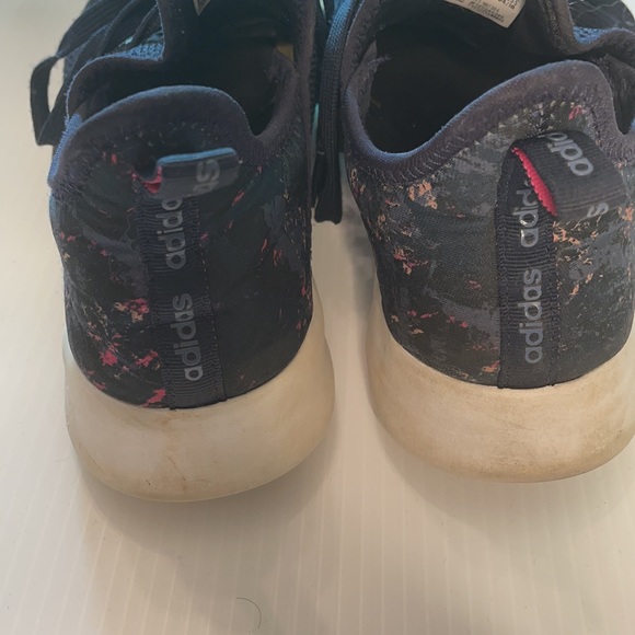 Adidas Women Navy Running Tennis Shoe Size 9 - Picture 5 of 7